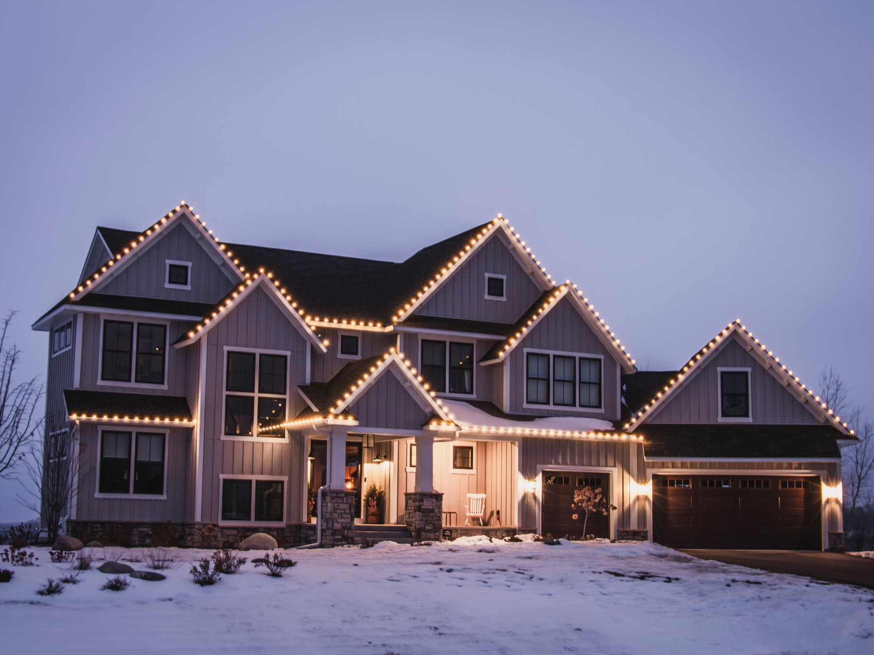 Warm White LED, Andover, MN